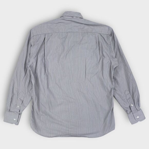 Gitman Bros Mr Sid Dress Shirt Mens 15 - 34 Striped Button Up Spread Made in USA - Picture 5 of 11